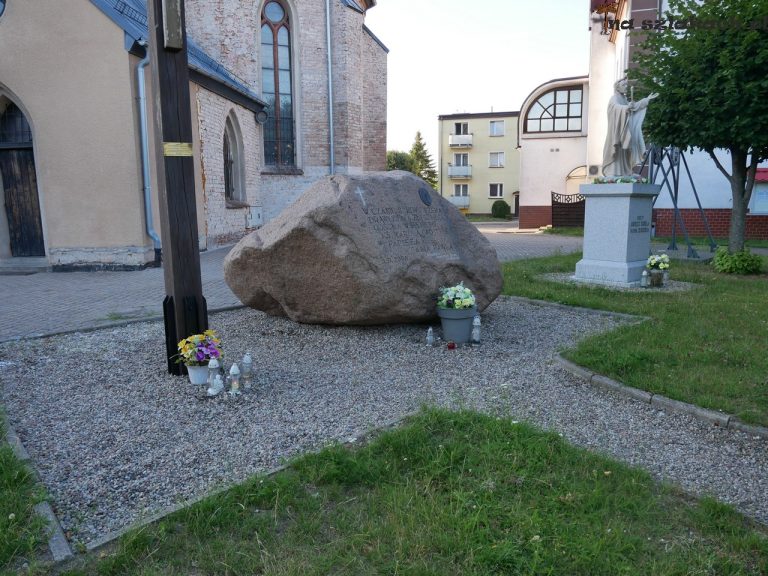 Głaz papieża w Złocieńcu