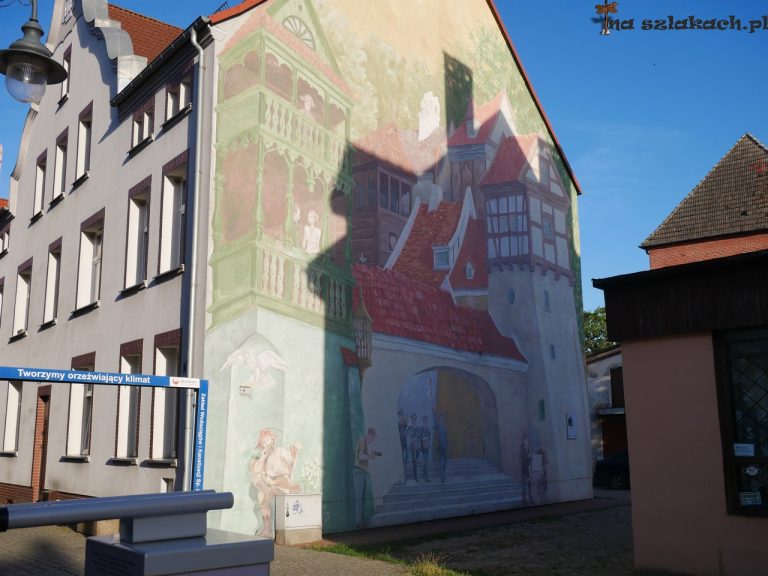 Mural w Złocieńcu